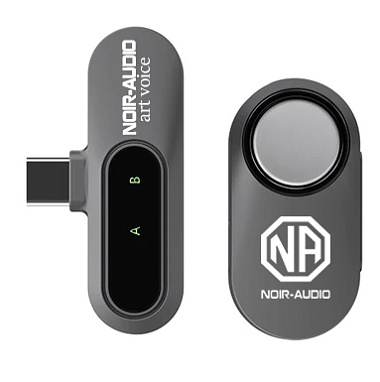 NOIR-audio ART VOICE Type-C беспроводной микрофон для телефона, планшета, ноутбука, фото камеры с Type-C разъёмом
